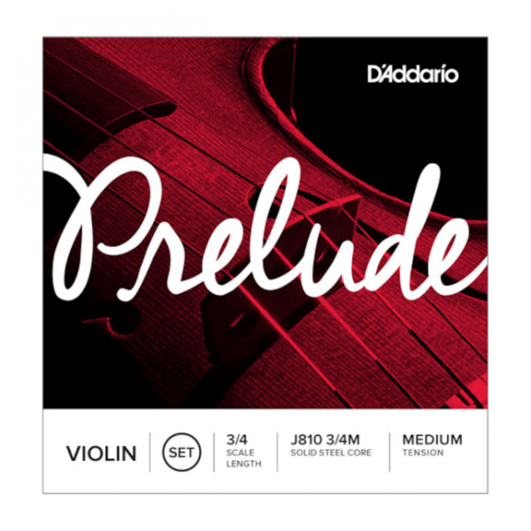 D'Addario J813 Prelude 3/4M Violin D-Saite
