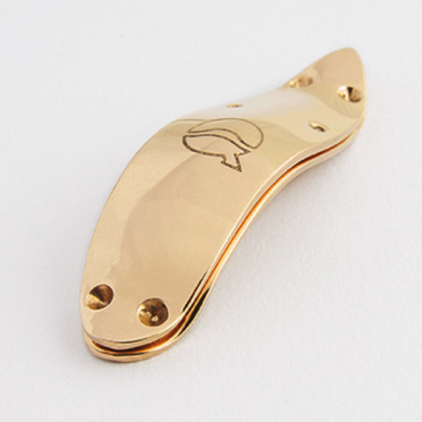 LefreQue Klangbrücke SS goldplated yellow 55mm S Double Reed