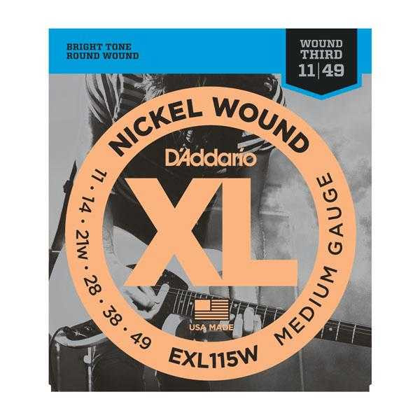 D'Addario EXL115W für E-Gitarre