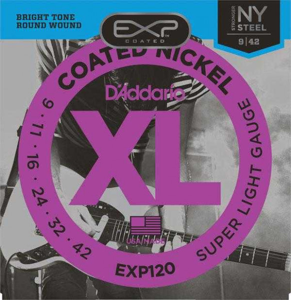 D'Addario EXP120 für E-Gitarre