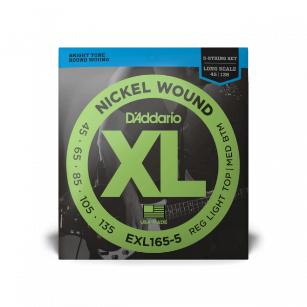 D'Addario EXL165-5 für E-Bass