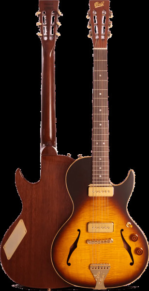 B&G Little Sister CR Cut P90 Tobacco Burst