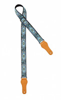 Ortega Ukulelengurt OCS-550U Classic Blue Cotton