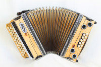 Müller Harmonika Rot Tanne G C F