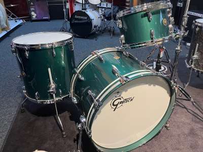 Gretsch USA Custom Shell Kit 22 Cadillac Green Gloss Musik Wittl