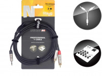 Stagg NYC3/MPS2CMR Y-Kabel