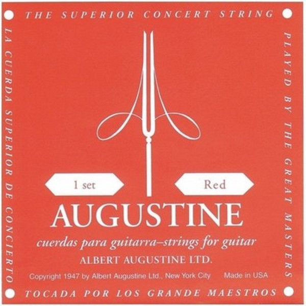 Augustine rot D4 Saite für Konzertgitarre