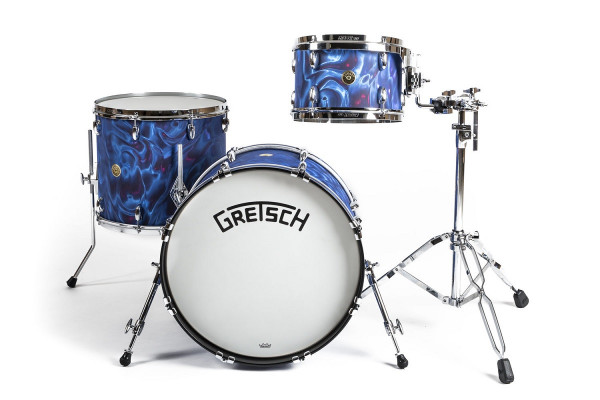 Gretsch Broadkaster Shell-Set Peakock Satin Flame