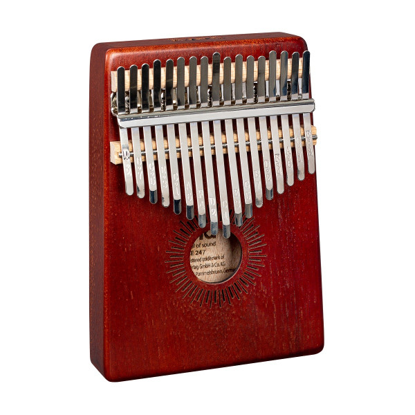 Sela Kalimba Mahagoni 17 Zungen Rot