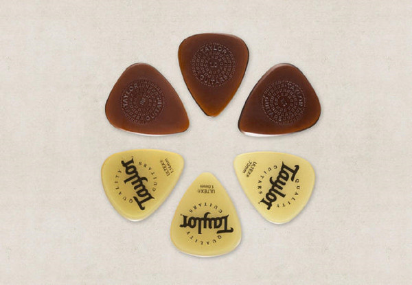 Taylor Plectren 6 Stück Picks Ultex und Primetone Set