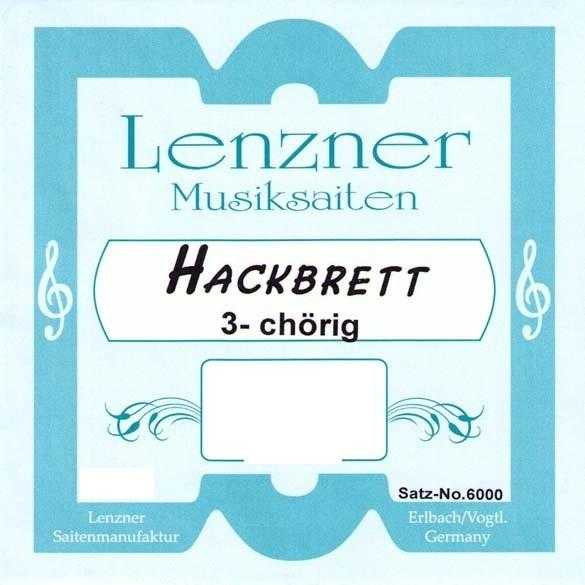 Lenzner Hackbrettsaite 05 b'' Silberstahl blank 3-chörig