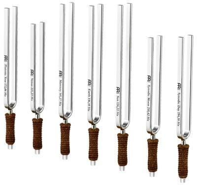 Meinl TF-SET-CHA-7 Tuning Fork Chakra Set