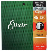Elixir 14077 Nanoweb für E-Bass 045-105 Light Medium, Long Scale