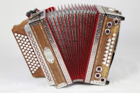 Alpenklang Harmonika "Deluxe" 4/III G C F Bb