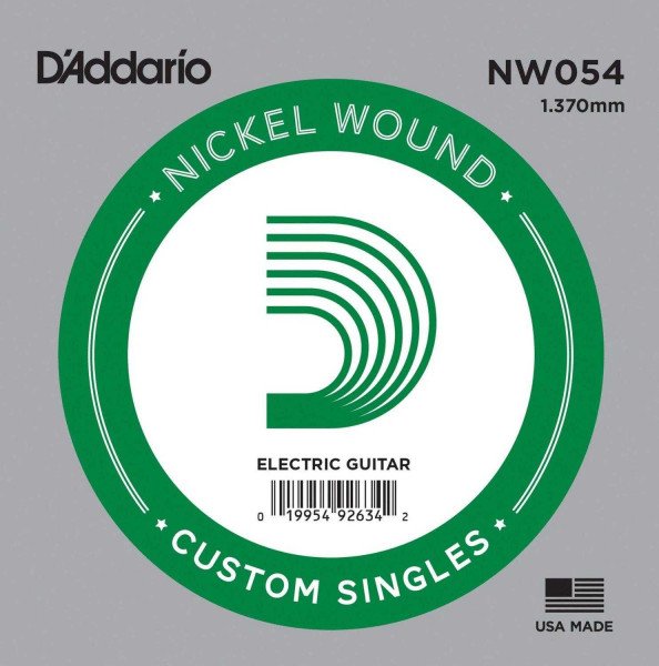 D'Addario NW054 XL Nickelwound Einzelsaite
