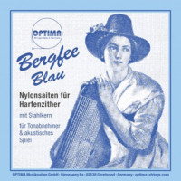 Optima Bergfee 1331 Basssaite C16 Harfenzither