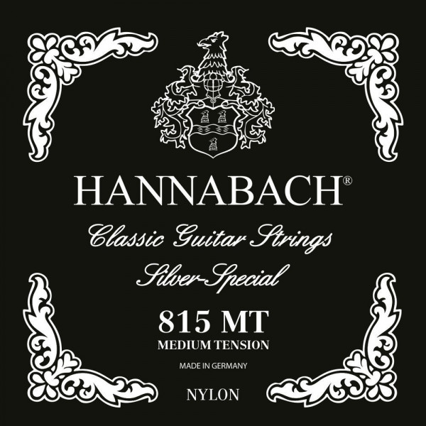 Hannabach 815 MT Satz Schwarz Silver Special