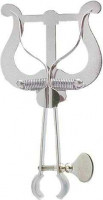 Marschgabel kleine Lyra Nickel Mundrohrklemme Trompete, Flügelhorn