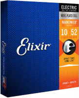 Elixir 12077 Nanoweb E-Gitarre 010-052 Light Heavy