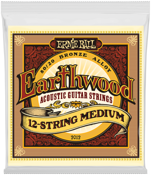 Ernie Ball EB 2012 Earthwood Bronze Medium 12-saitig