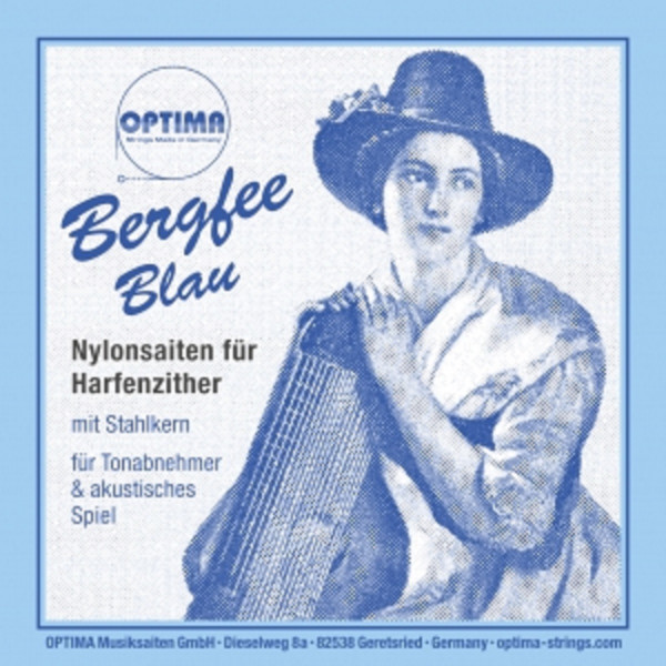 Optima Bergfee 1331 Kontrasaite F-Sub 37 Harfenzither