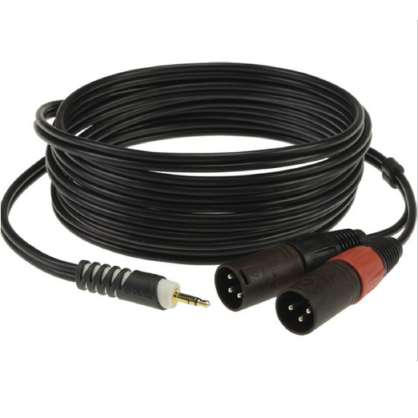 Instrumentenkabel-Klotz Y-Kabel AY9-0300 schwarz 3m-33174