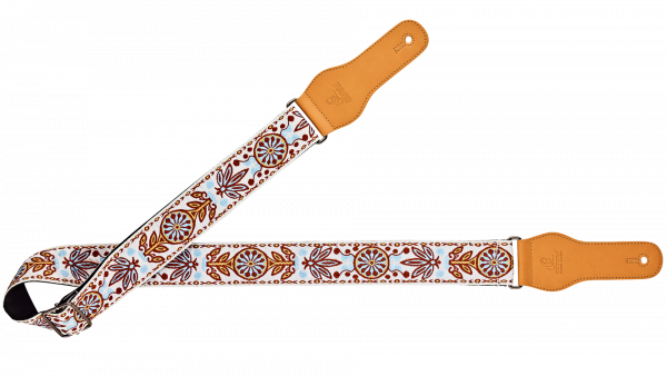 Ortega Gitarrengurt OCS-540 Classic White