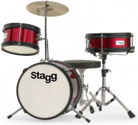 Stagg Tim Junior Red 16 Kinder Schlagzeug