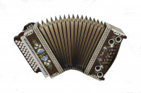 Müller Harmonika Turrach G C F blau
