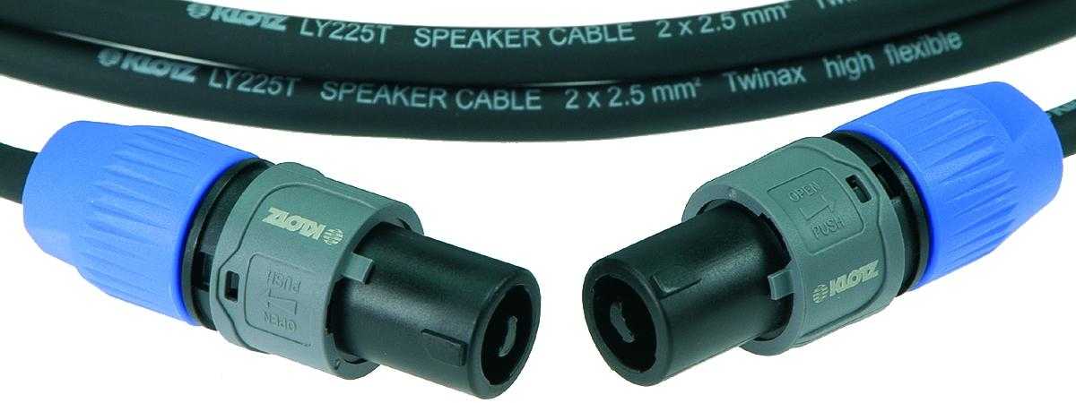 Klotz SC3 Superior Speaker SC3-L2FF0100 « Cable Para Altavoces