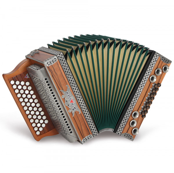 Steirische-Harmonika-Strasser-Harmonika-Professional-4III-G-C-F-B-Indischer-Apfel---X--H-entkoppelt_39108_0