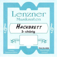 Lenzner Hackbrettsaite 02 cis''' Silberstahl blank 3-chörig