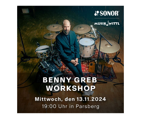 Ticket - Benny Greb Workshop