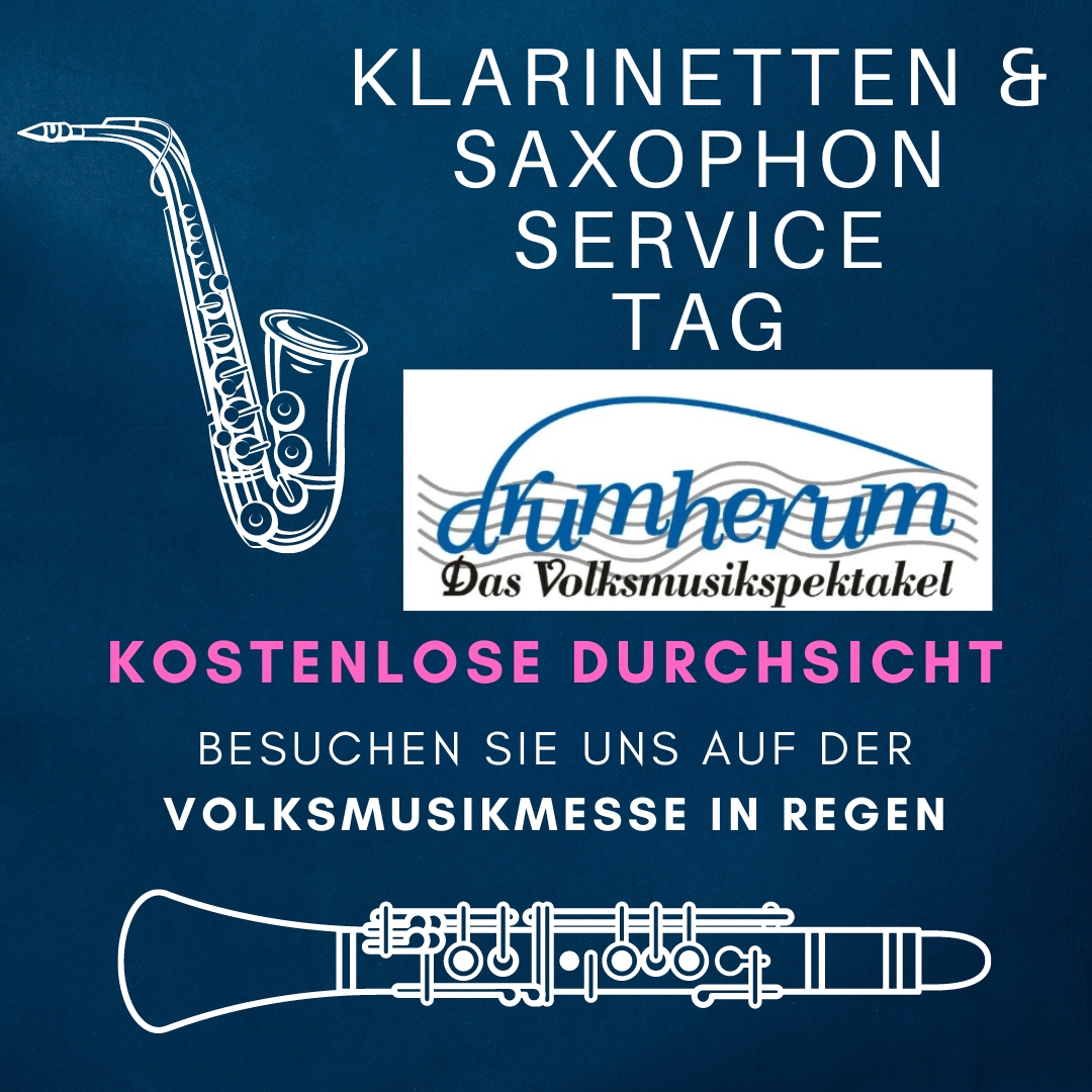 Klarinetten und Saxophon Service am 18.05.2024 auf der drumherum in Regen