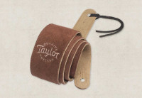 Taylor Strap Chocolate Brown Leather, Suede