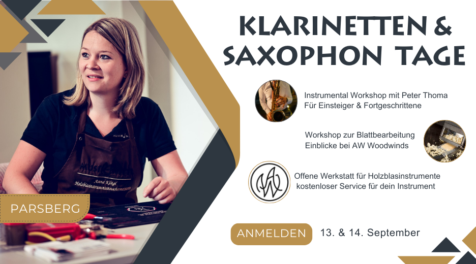 Klarinetten & Saxophon Workshop | 13. & 14.09.2024