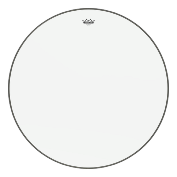 Fell Remo 22" Ambassador Clear Bass-Drum