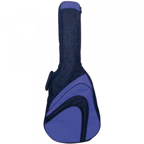 Gigbag Konzertgitarre schwarz/blau 3/4