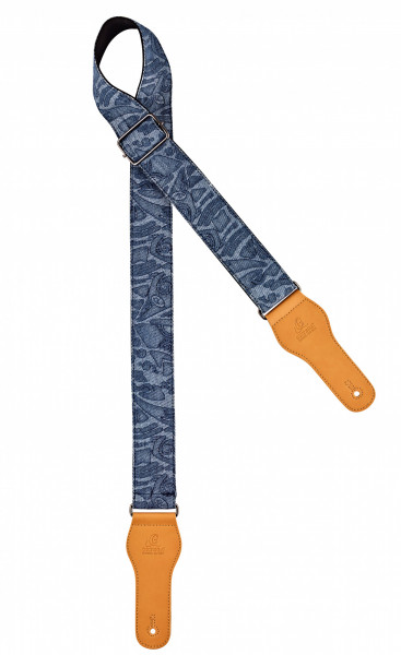 Ortega Gitarrengurt OCS-350 Blue Jean