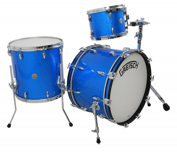 Gretsch Broadkaster Shell-Set Blue Sparkle