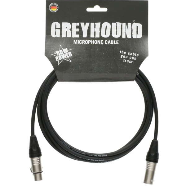 Klotz Greyhound Mikrofonkabel 10m