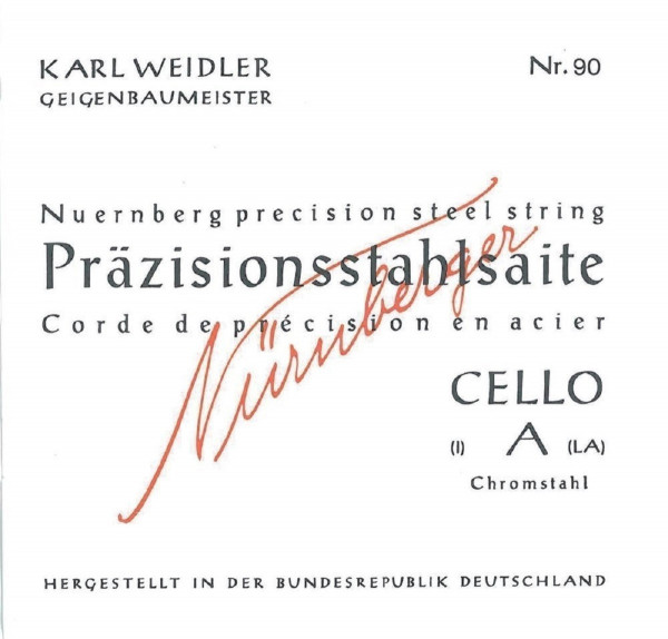 Nürnberger Cello-Saiten Präzision Satz 3/4