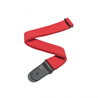 D'Addario 50CT05 Gitarrengurt Baumwolle rot