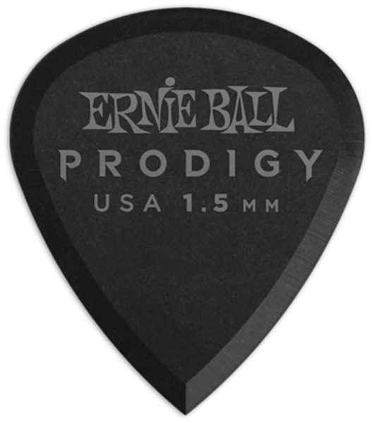 Ernie Ball 9200 Prodigy Mini Plektrum 1,5 mm 6er Pack Black