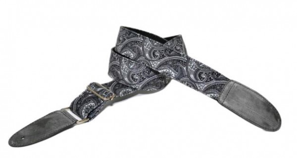 Bourbon Strap Guitar Velvet Grey