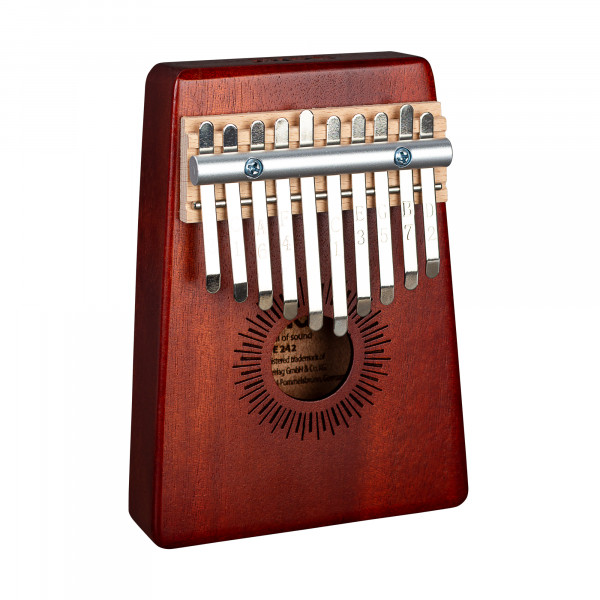 Sela Kalimba Mahagoni 10 Zungen rot