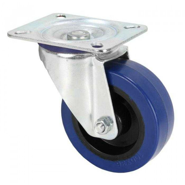 Adam Hall Guitel Blue Wheel Lenkrolle 100mm